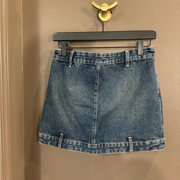 Zara denim mini skirt - Picture 3 of 4